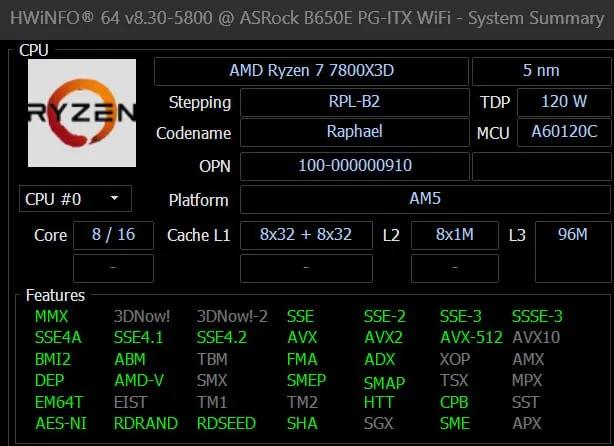 Процессор AMD Ryzen 7800X3D бронь