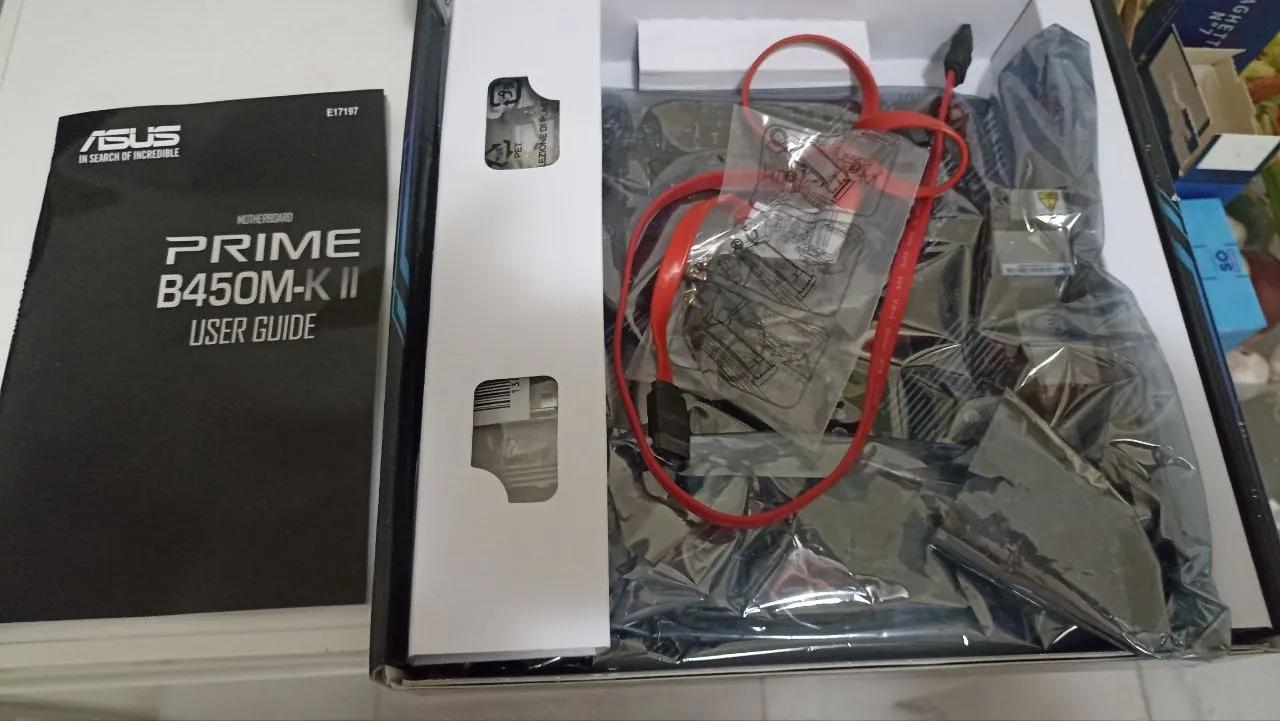 Материнская плата ASUS B450M новая в коробке 7500 дин