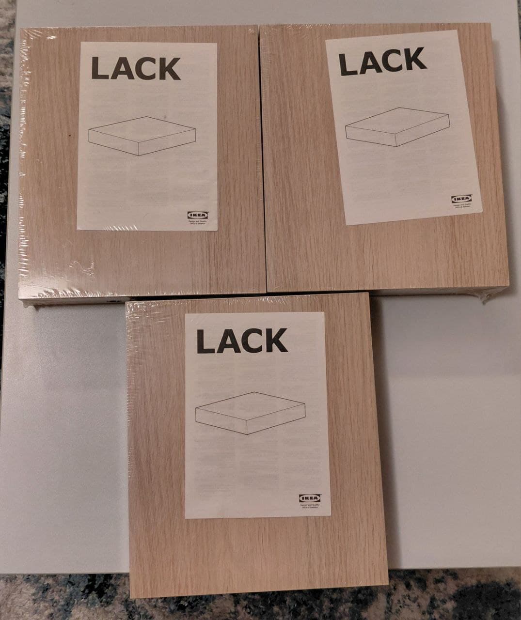 Полки Ikea Lack