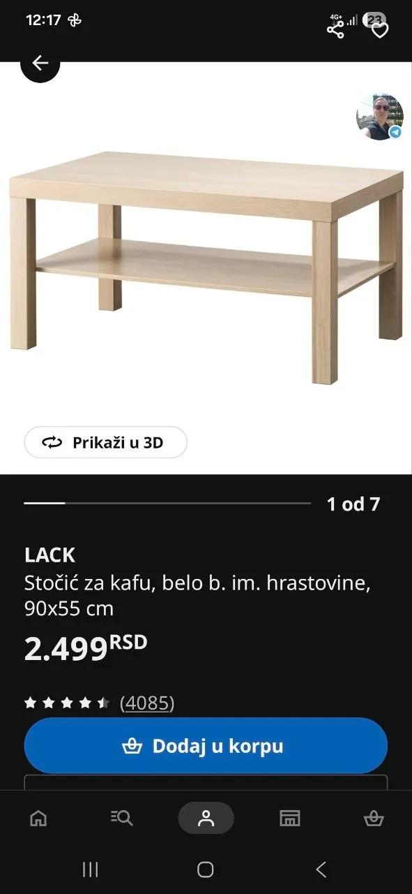 Новый стол в оригинальной упаковке