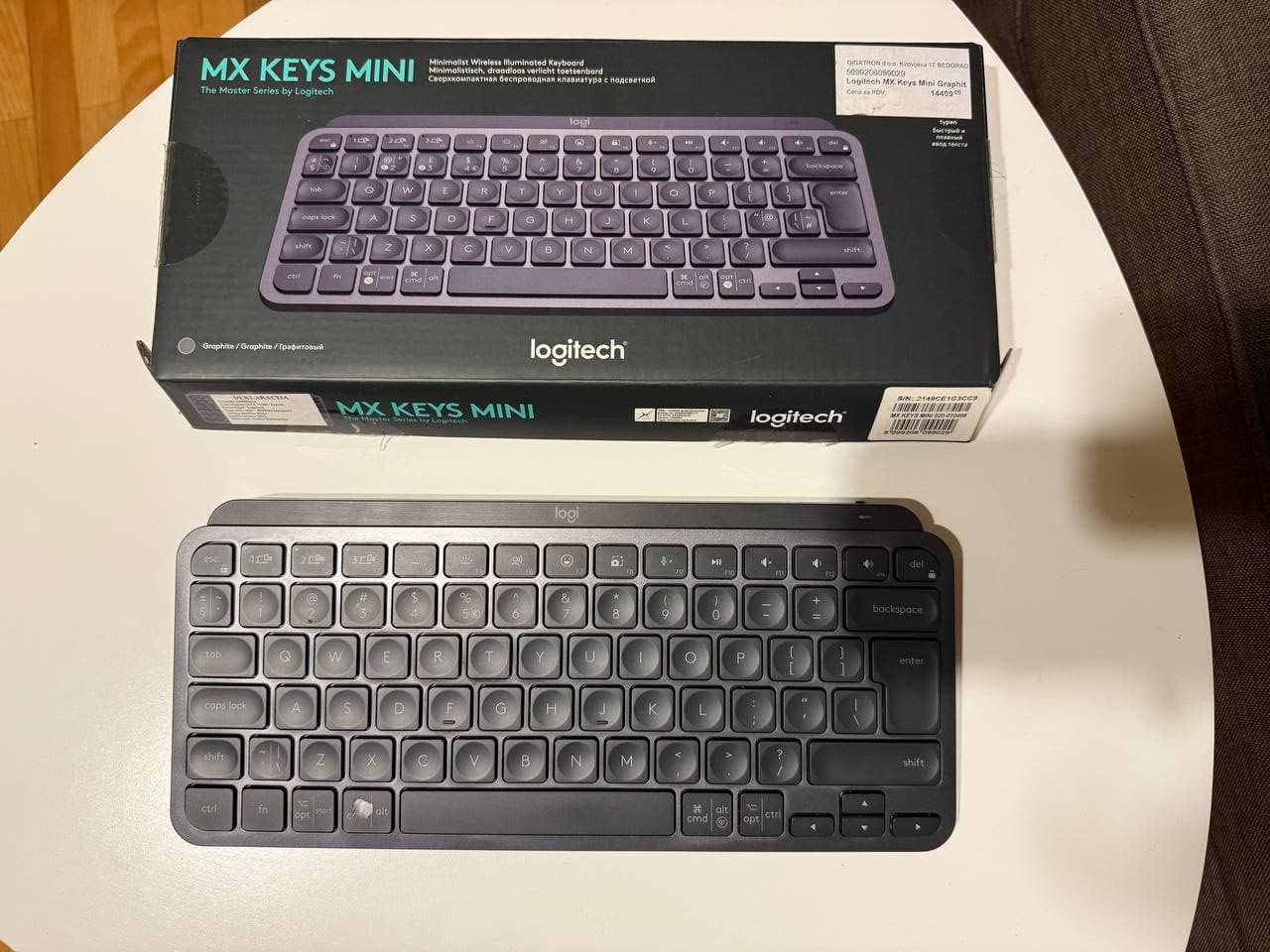 Клавиатура Logitech MX Keys Mini