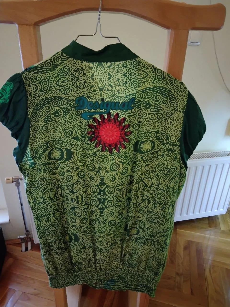 Блузка Desigual зелёная размер 46-48
