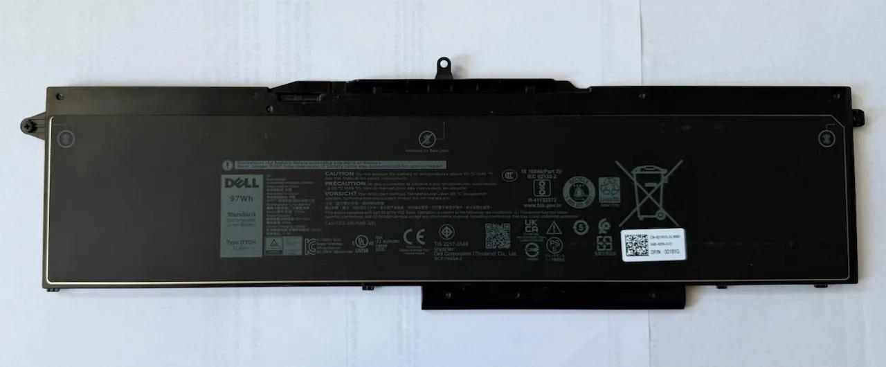 Аккумулятор Dell 97 Wh оригинальный