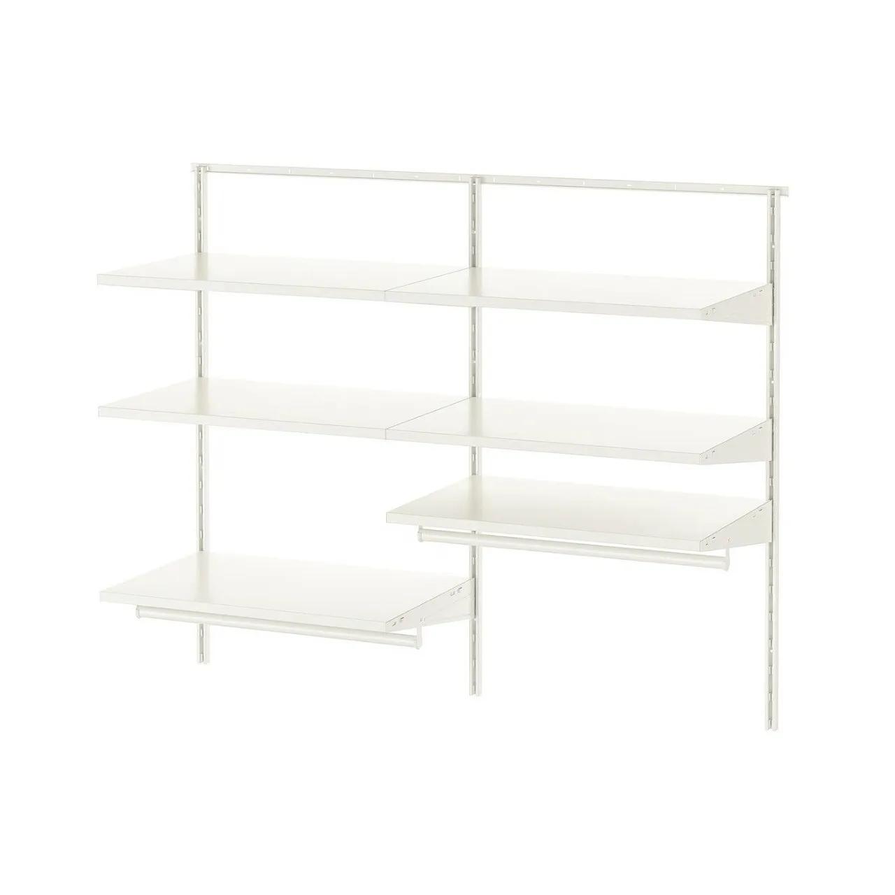 Навесная система хранения IKEA BOAXEL полки и шины