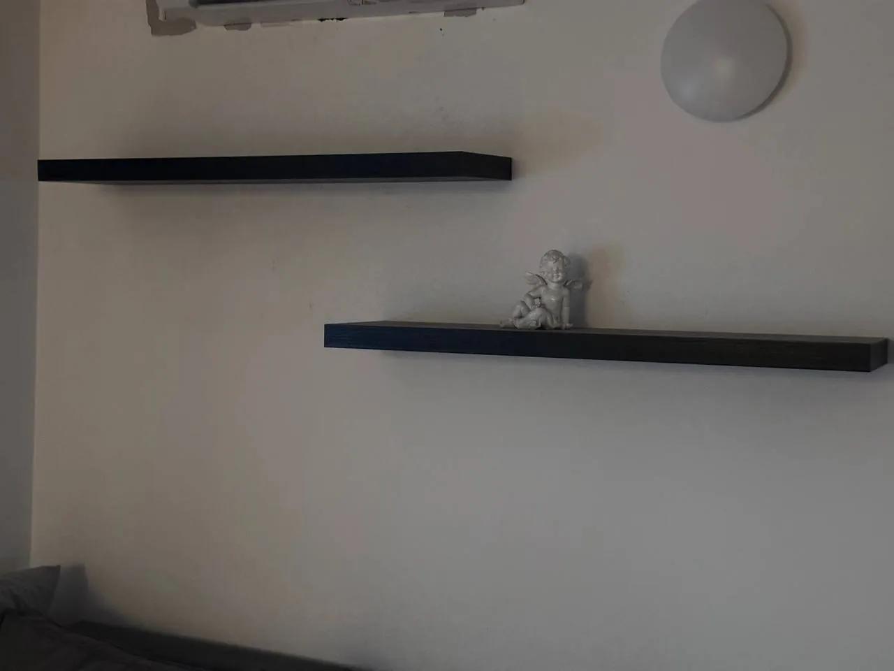 2 черные полки IKEA Белград