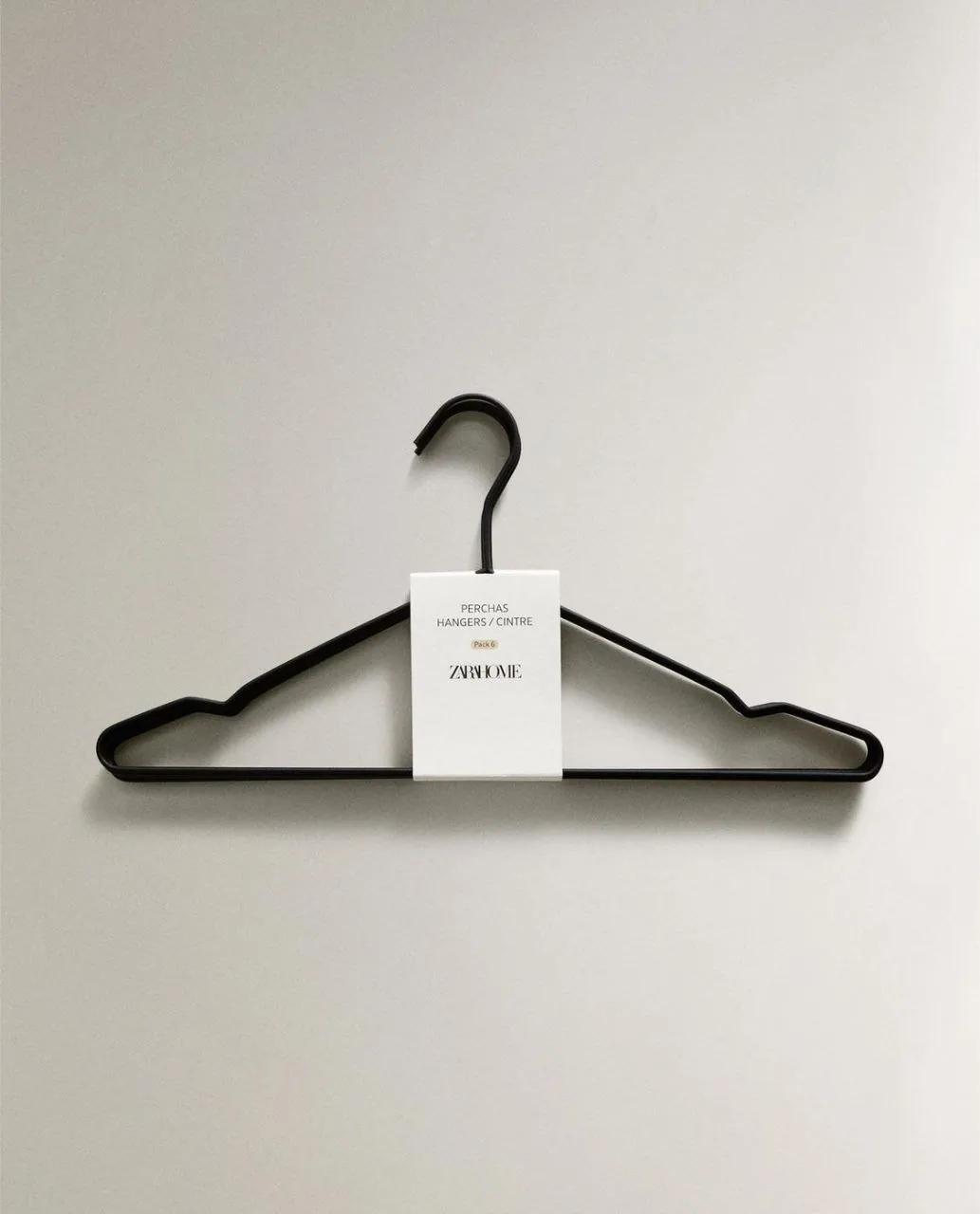 Плечики ZARA HOME прорезиненные 6 штук