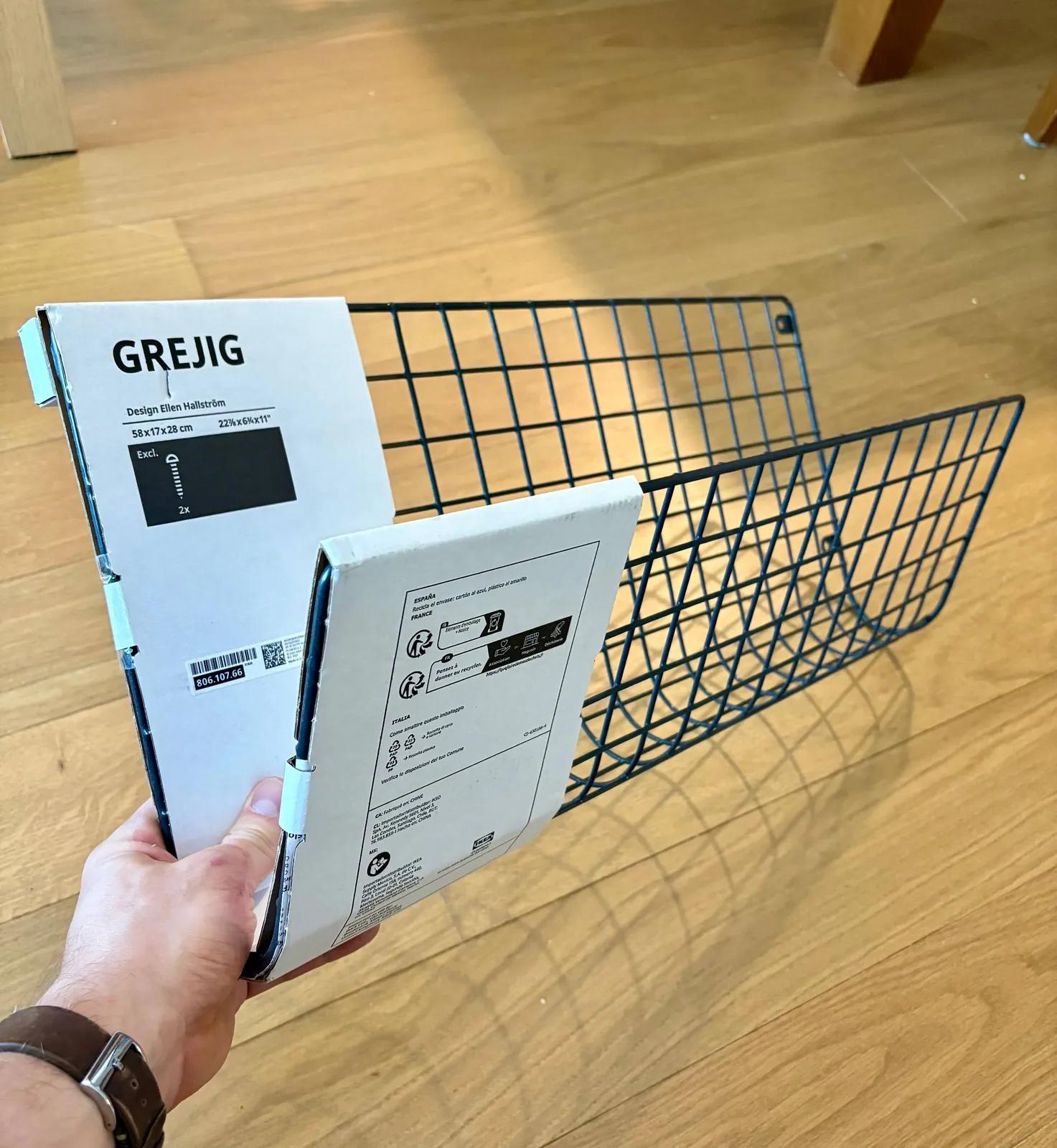 Органайзер IKEA Grejig для прихожей