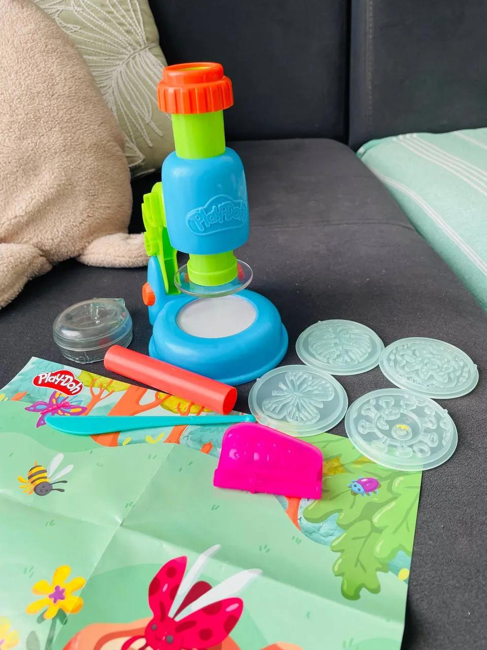 Детский игровой микроскоп PlayDoh со светом