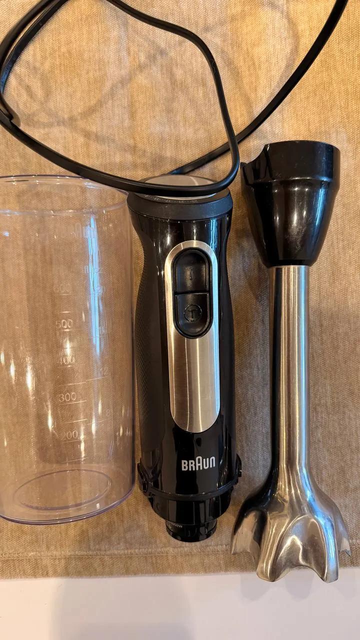 Блендер погружной BRAUN с чашей