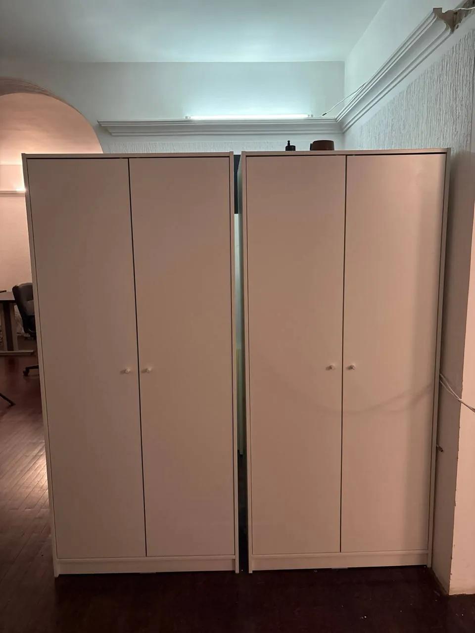 Шкаф IKEA Kleppstad с 2 дверьми