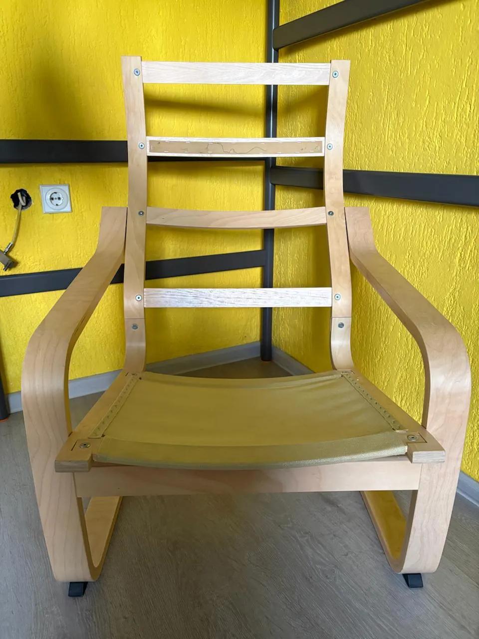 Кресло с подставкой для ног IKEA