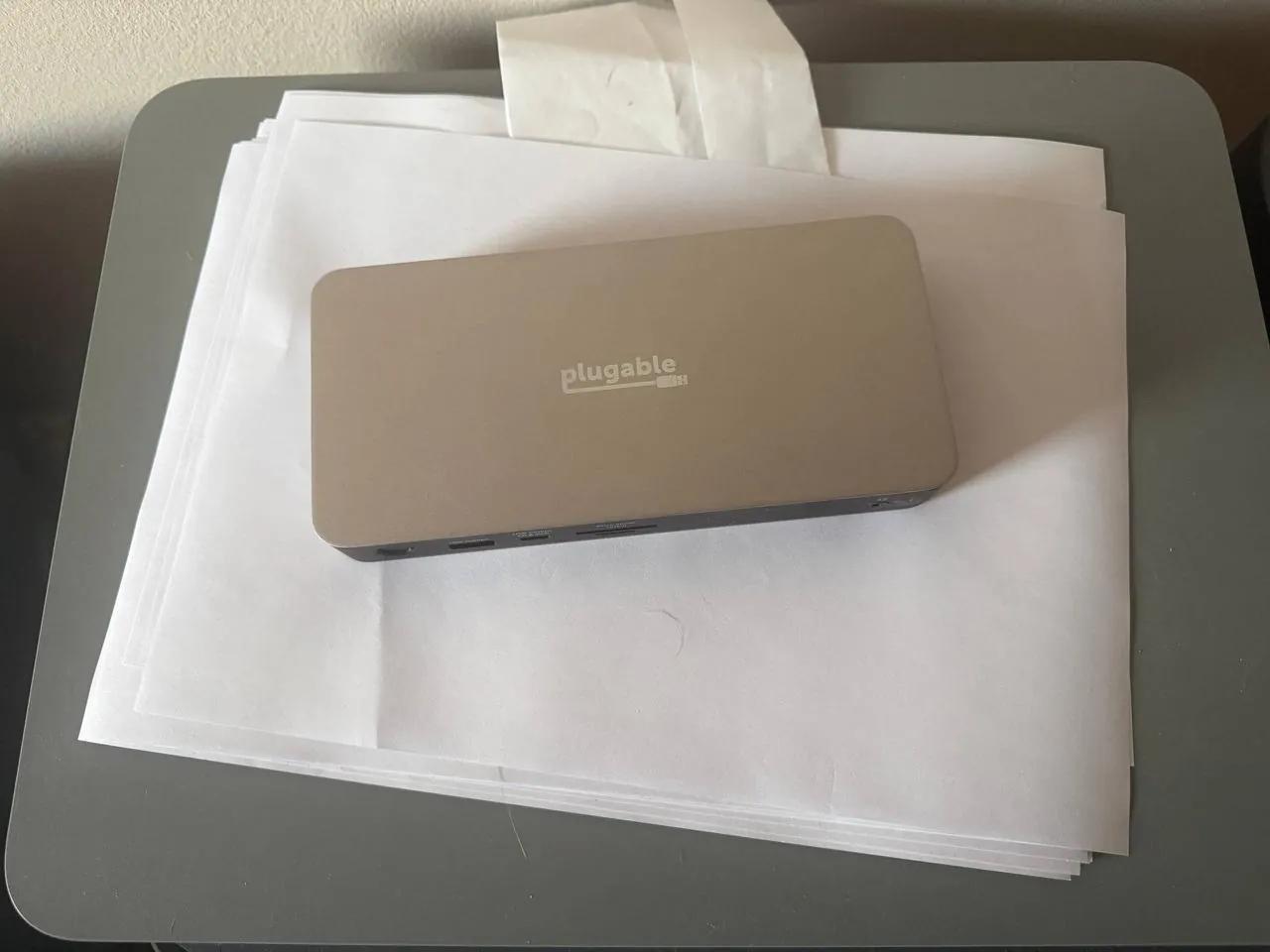 Dok-станция Plugable UD-4VPD USB4 2×HDMI 4K