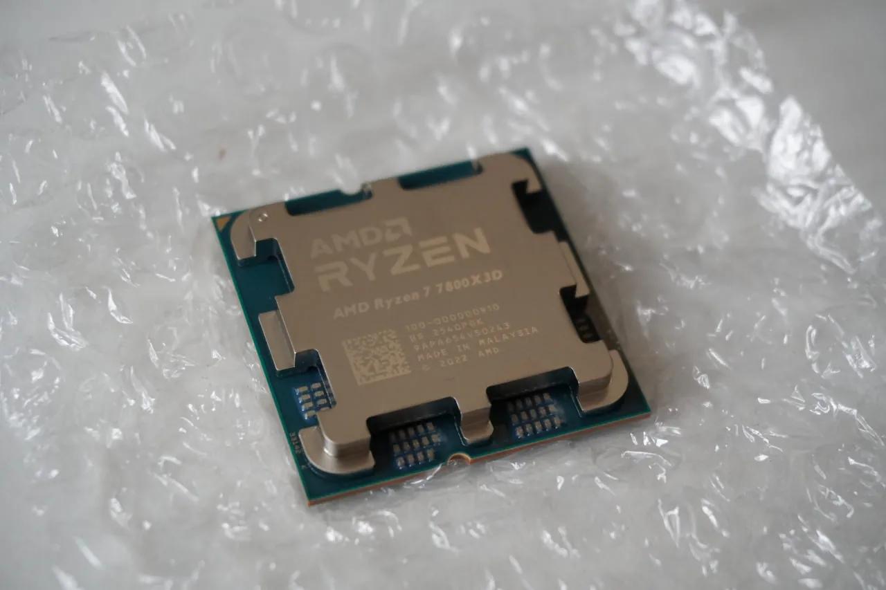 Процессор Ryzen 7800X3D серверное железо