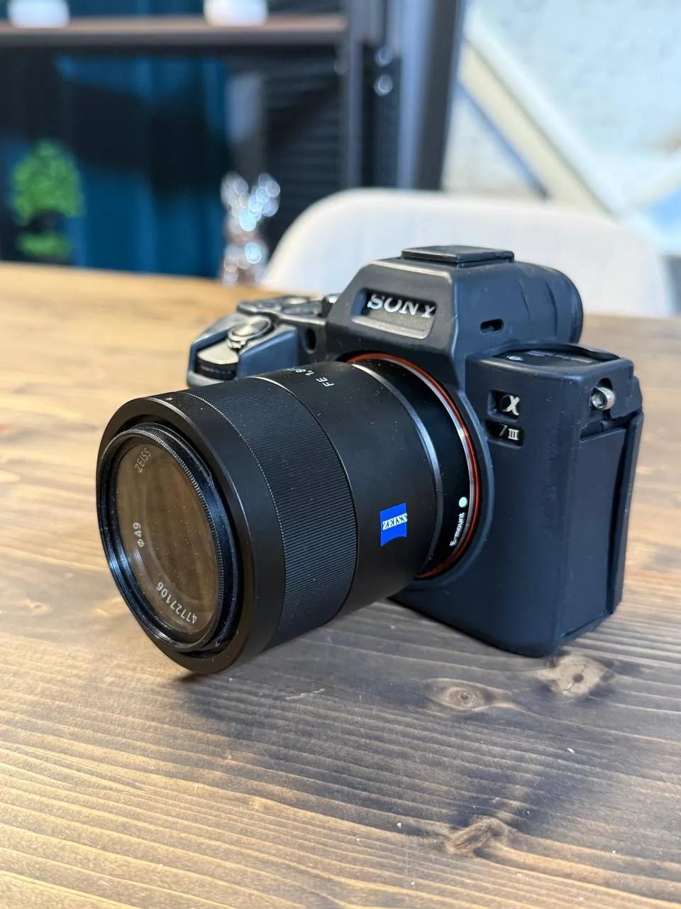 Sony A7 III + Carl Zeiss 55mm f/1.8 комплект