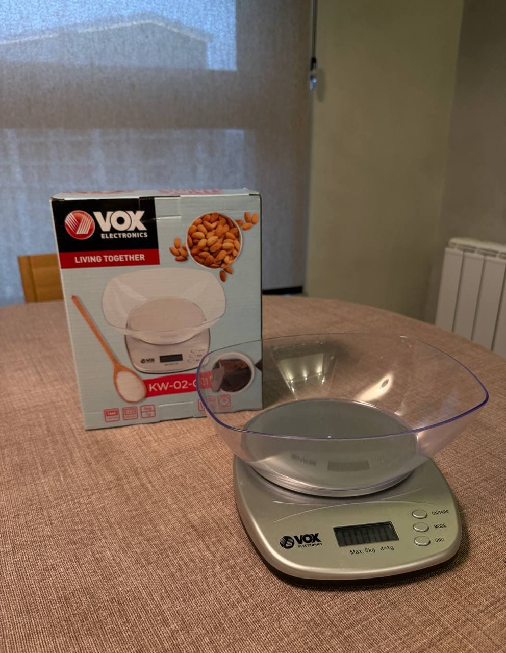 Кухонные весы VOX KW-0201