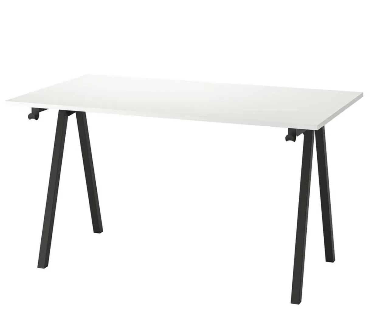 Рабочий стол IKEA TROTTEN 120x70 + органайзер FORSASONG