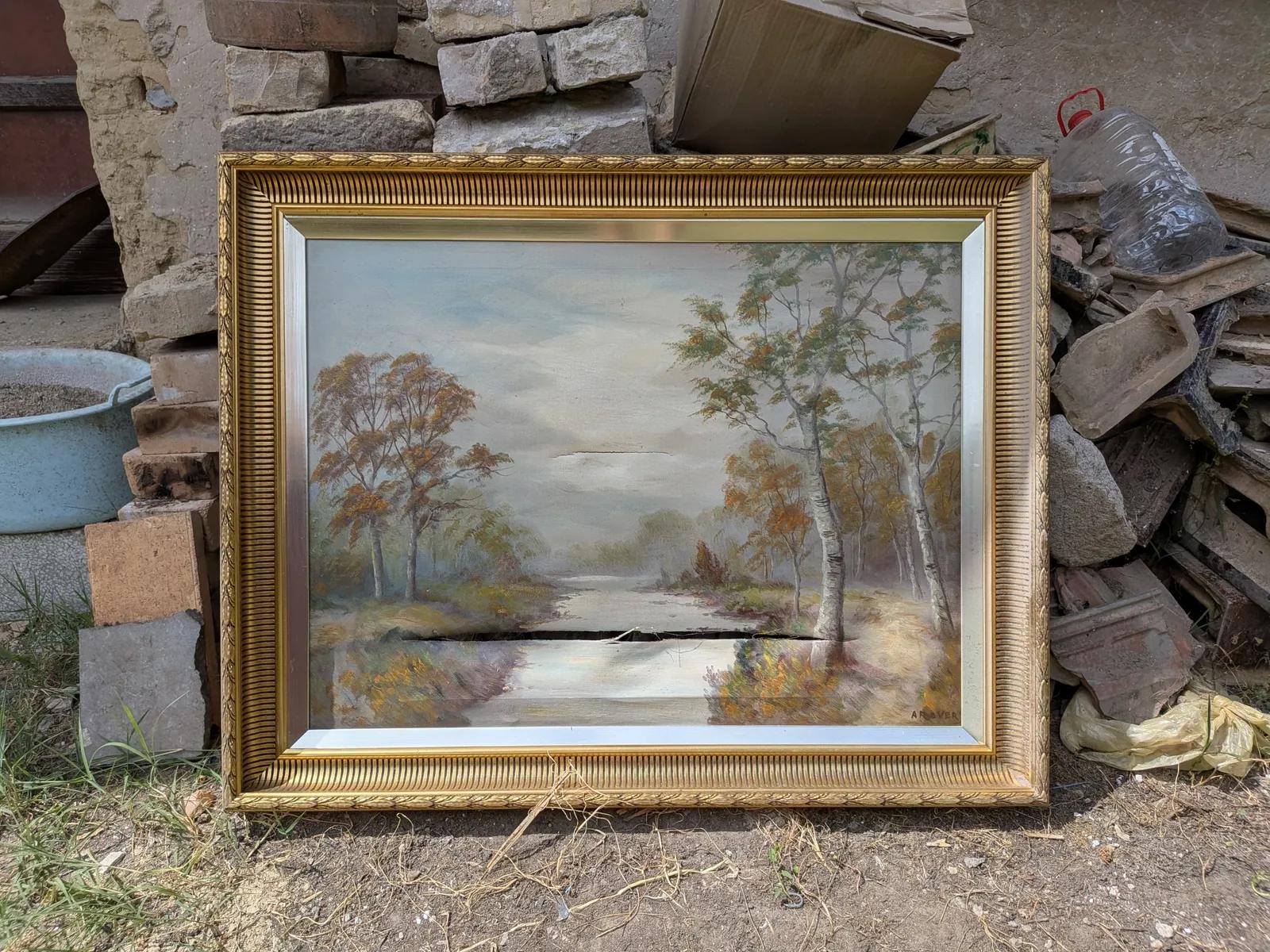 Рама для картины 97x77 и холст 80x100