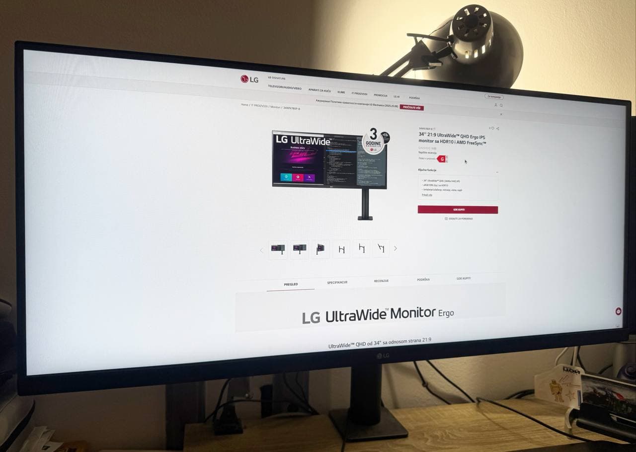 Монитор LG 34”