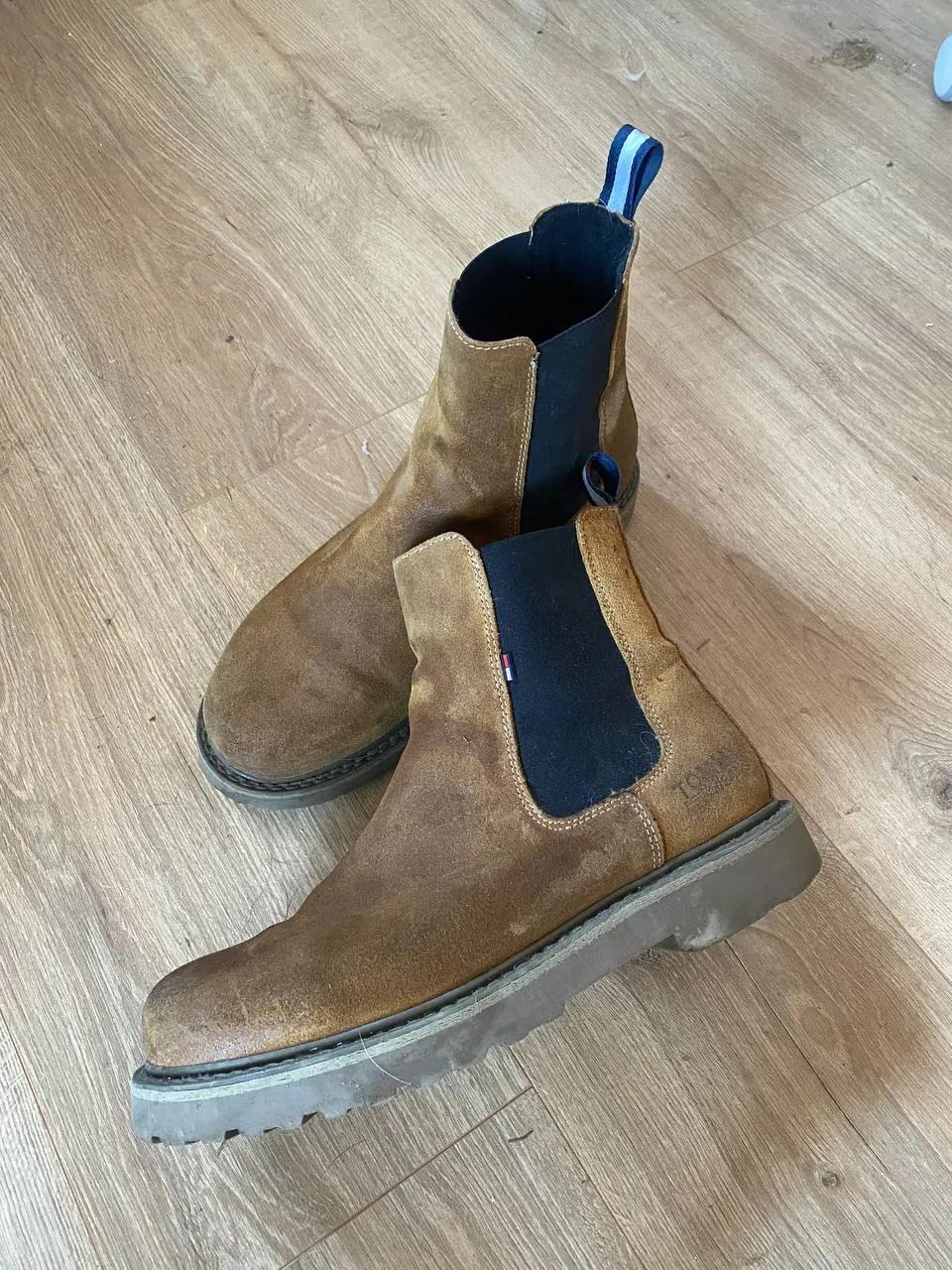 Chelsea boots Tommy Hilfiger замша размер 43