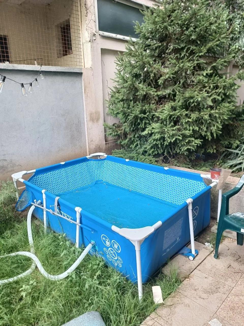 Каркасный бассейн Intex 220×150×60 см