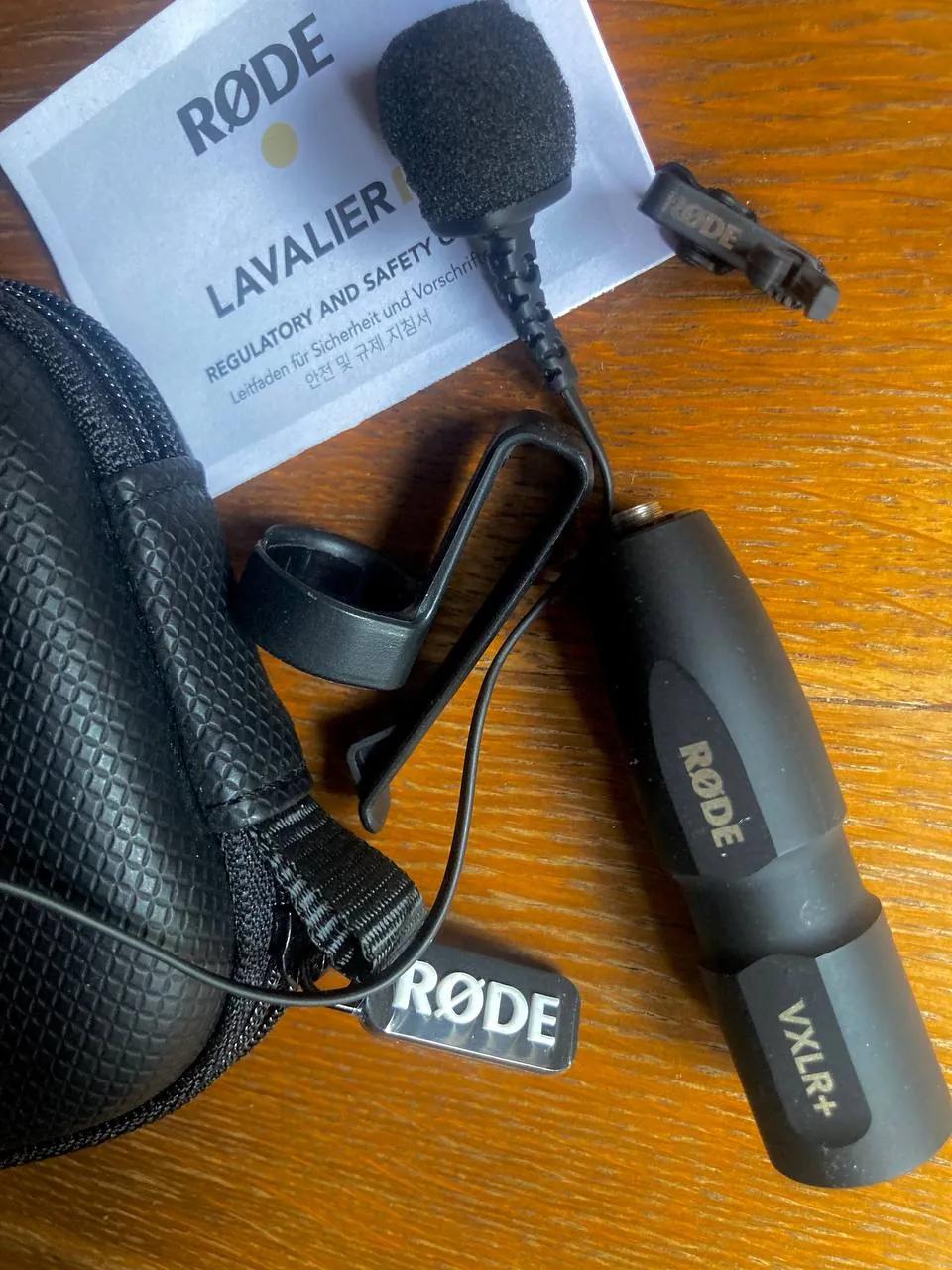 Петличный микрофон RØDE Lavalier II с XLR-переходником