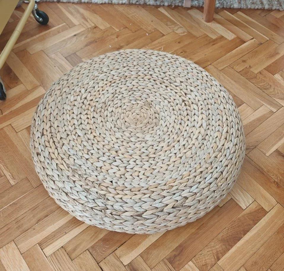 Пуф соломенный IKEA б/у