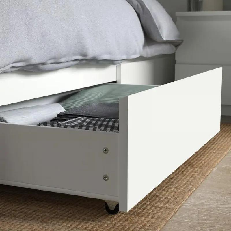 Кровать IKEA MALM 180x200 с ящиками и матрасом