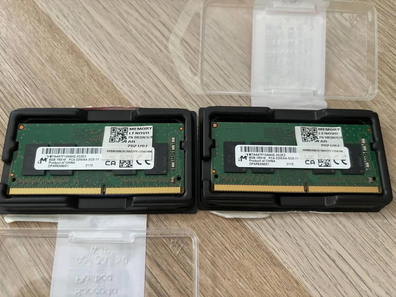 Оперативная память DDR4 16 ГБ для ноутбука