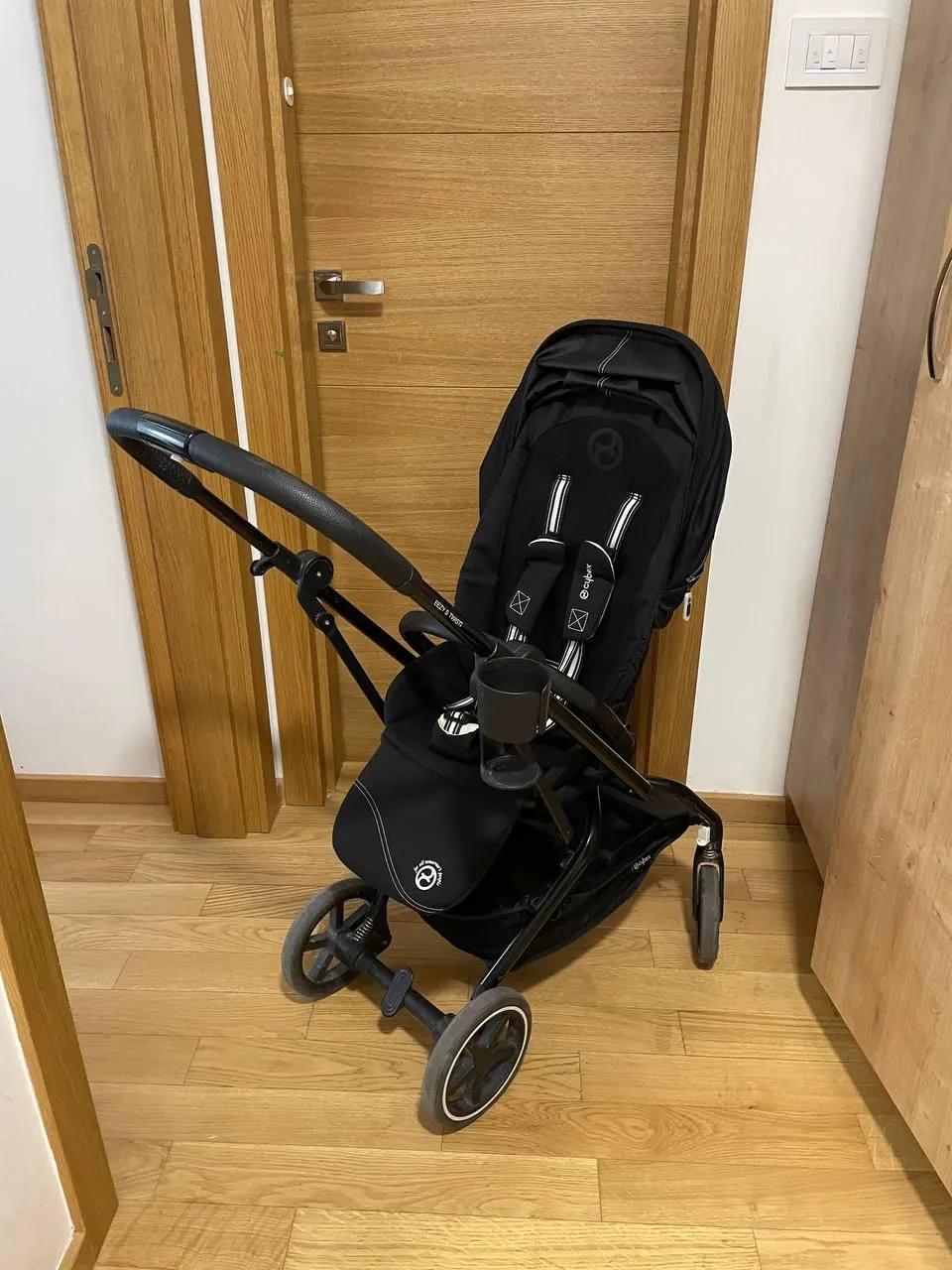 Коляска Cybex Eezy S Twist 2 чёрная
