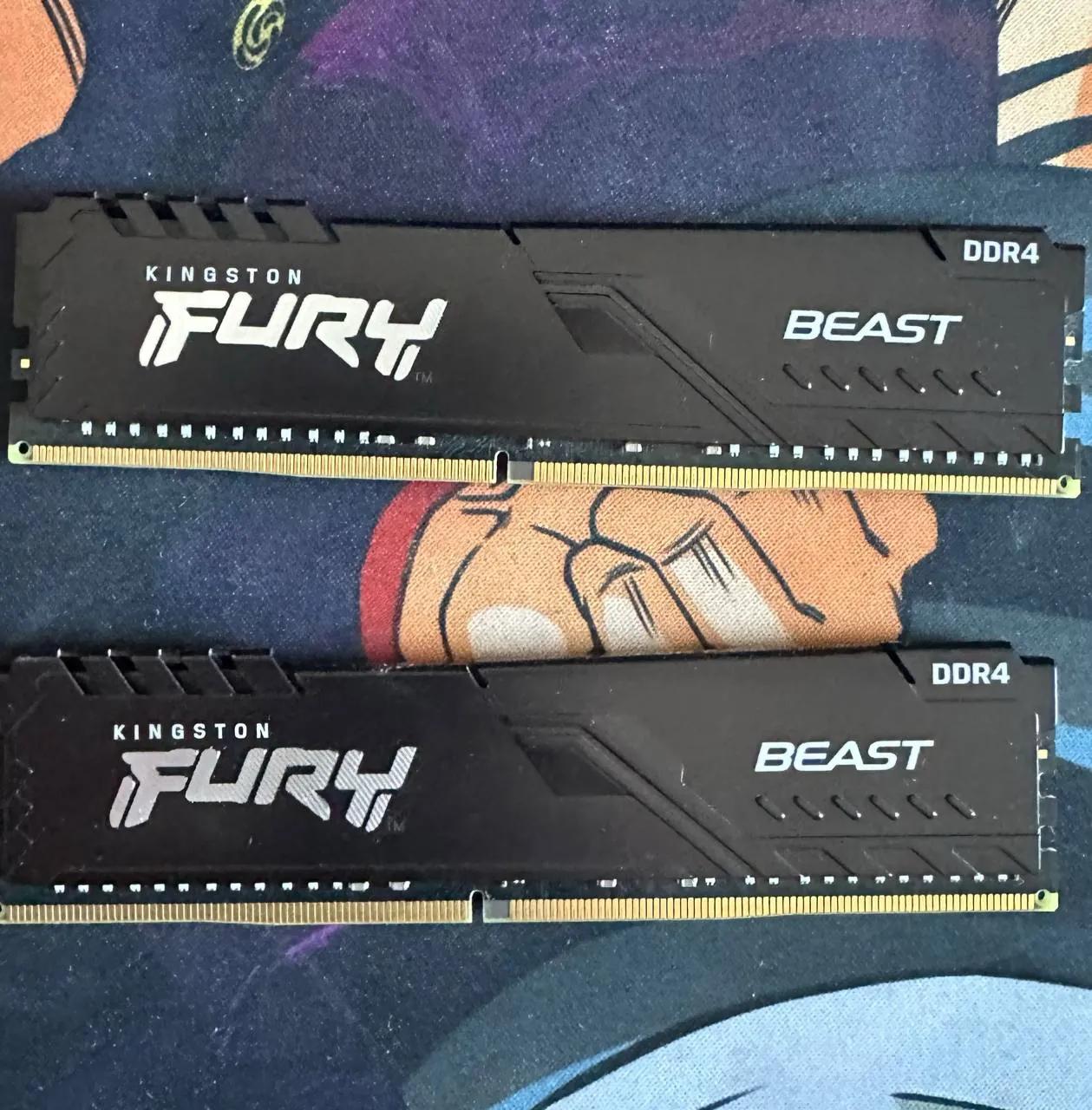 Оперативная память Kingston Fury Beast 32GB DDR4 3200 Белград