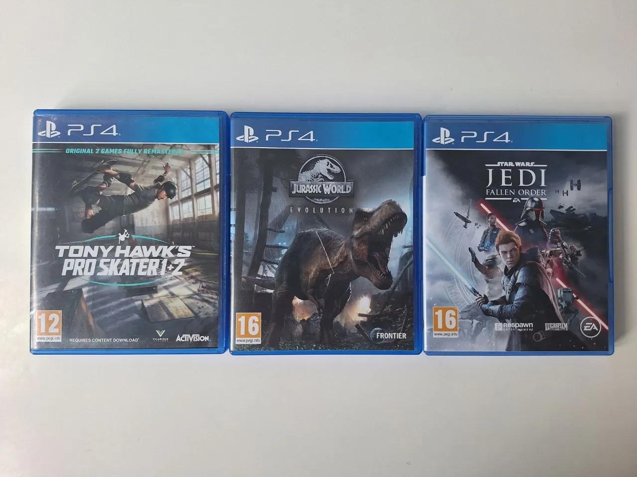 Диски PlayStation 4 три штуки лот