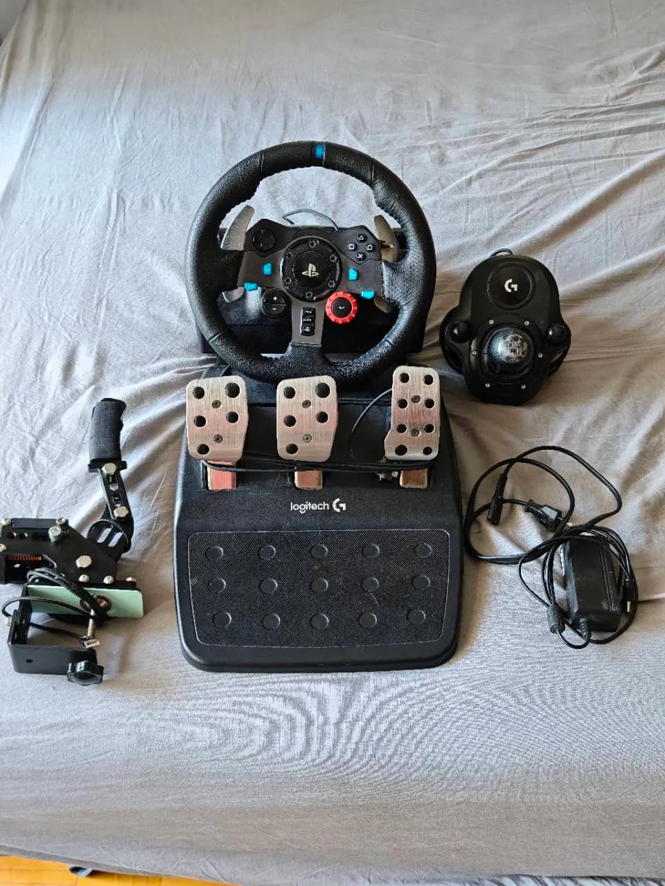 Комплект для симрейсинга Logitech G29 + педали + КПП + ручник
