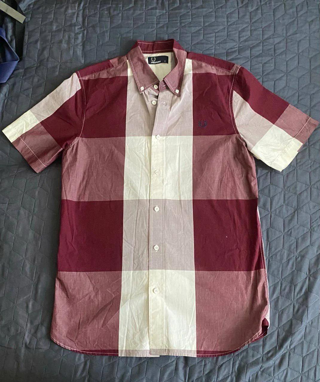 Рубашка Fred Perry размер М Белград 3000 RSD