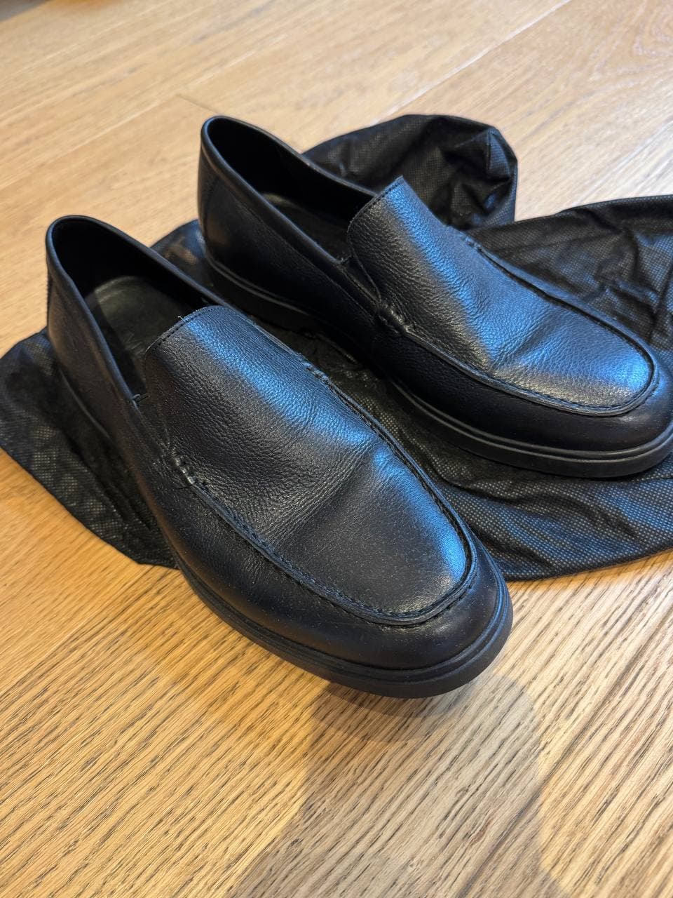 Кожаные лоферы