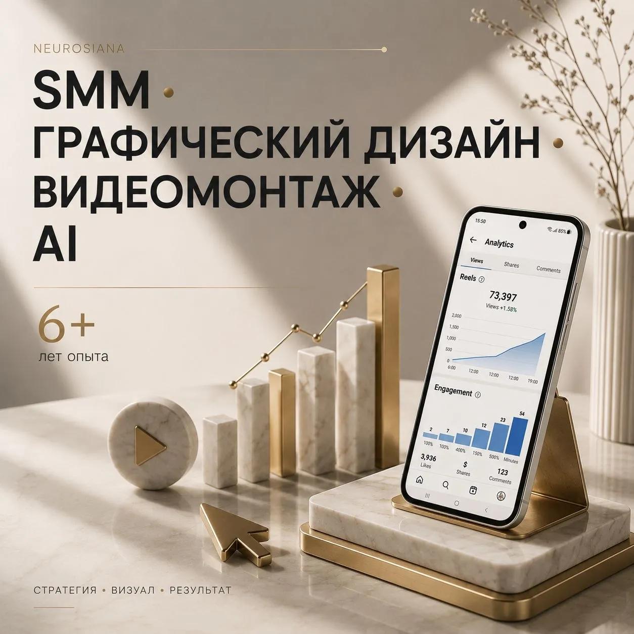 SMM дизайн и видеомонтаж на заказ Белград