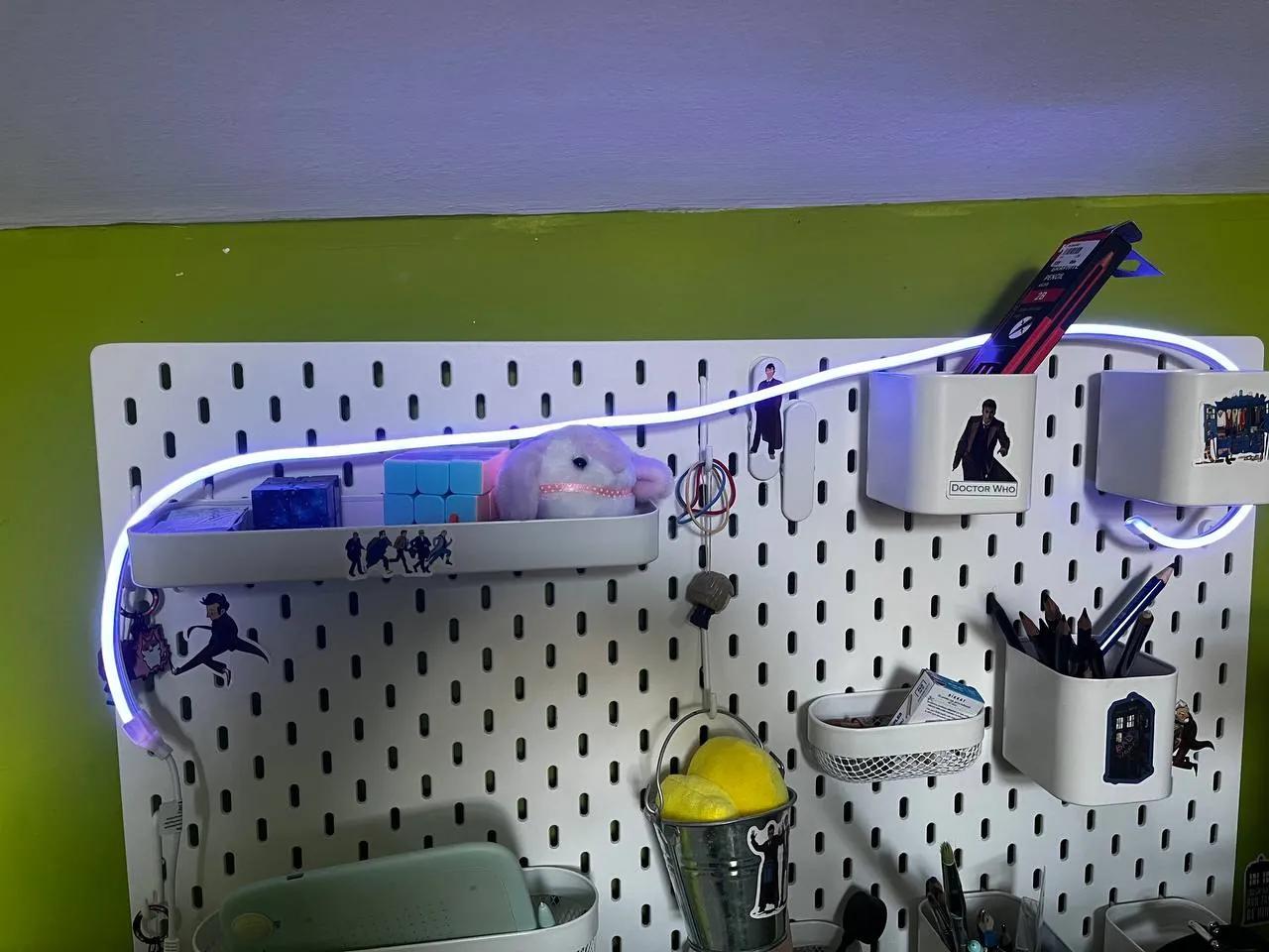 LED лента с пультом питание USB новая