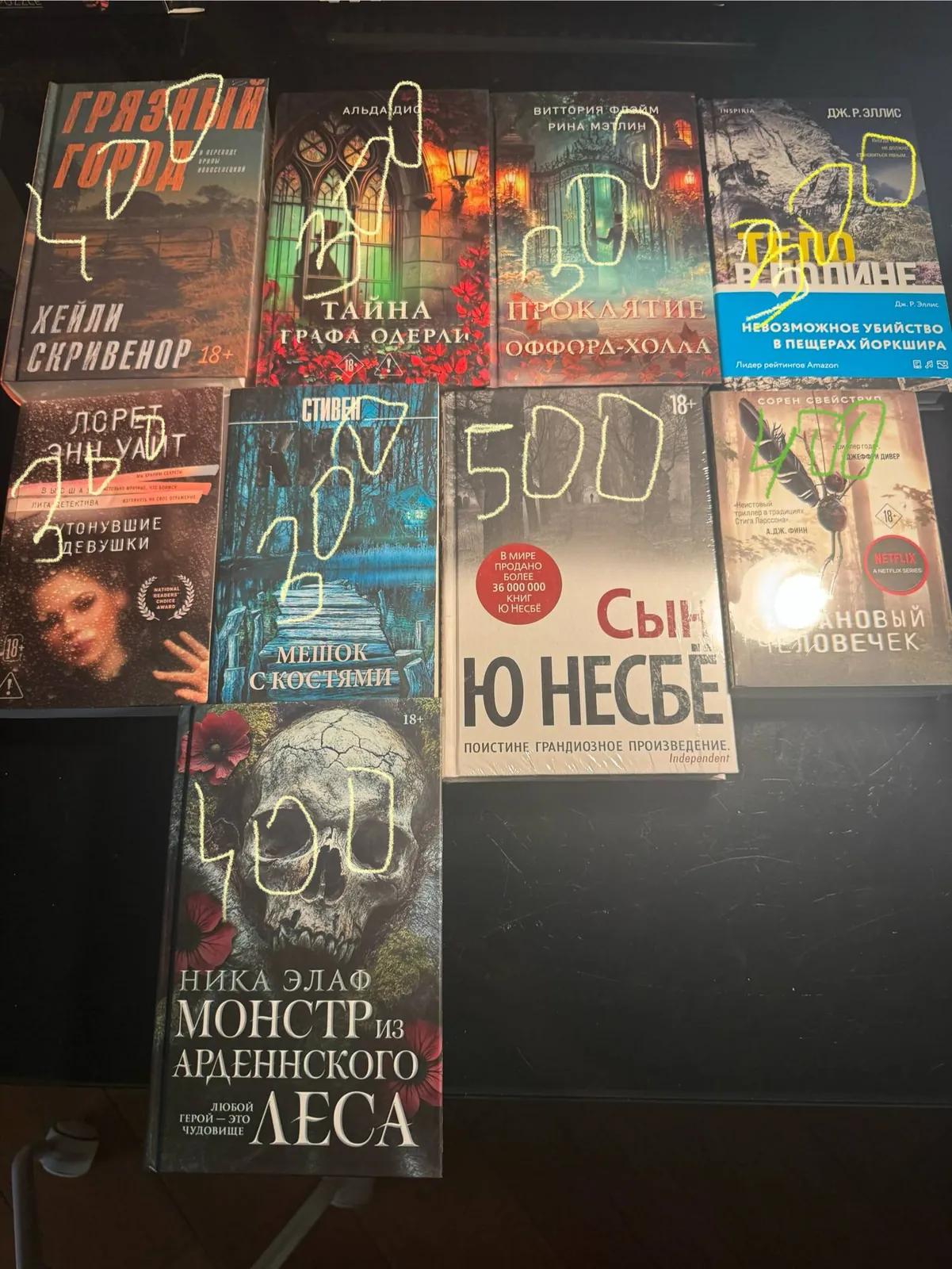 Книги Несбё Кинг Уайт новые