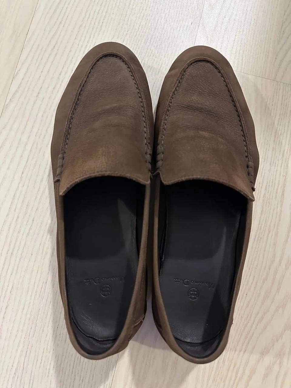Мужские лоферы Massimo Dutti кожа 44