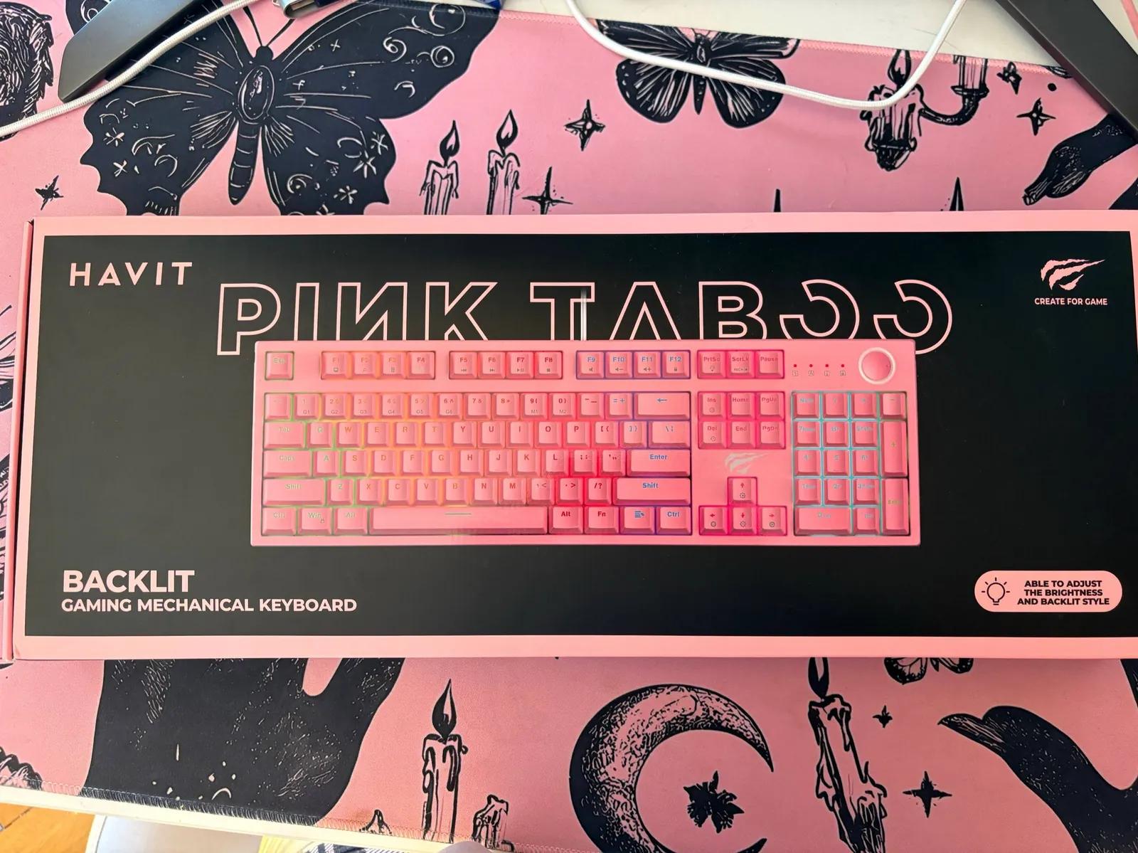 Клавиатура HAVIT KB871L механическая RGB