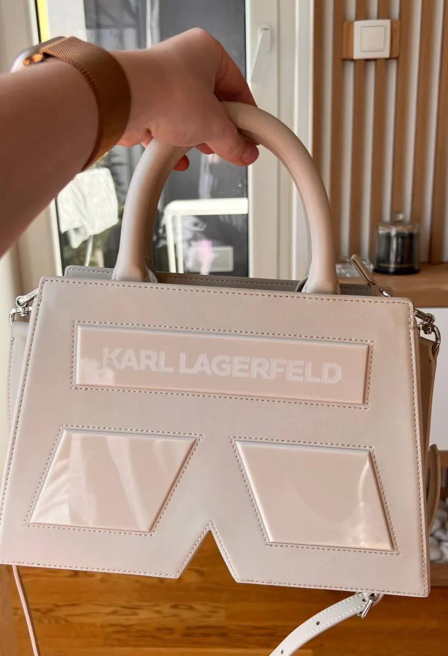 Сумка Karl Lagerfeld бежевая оригинал