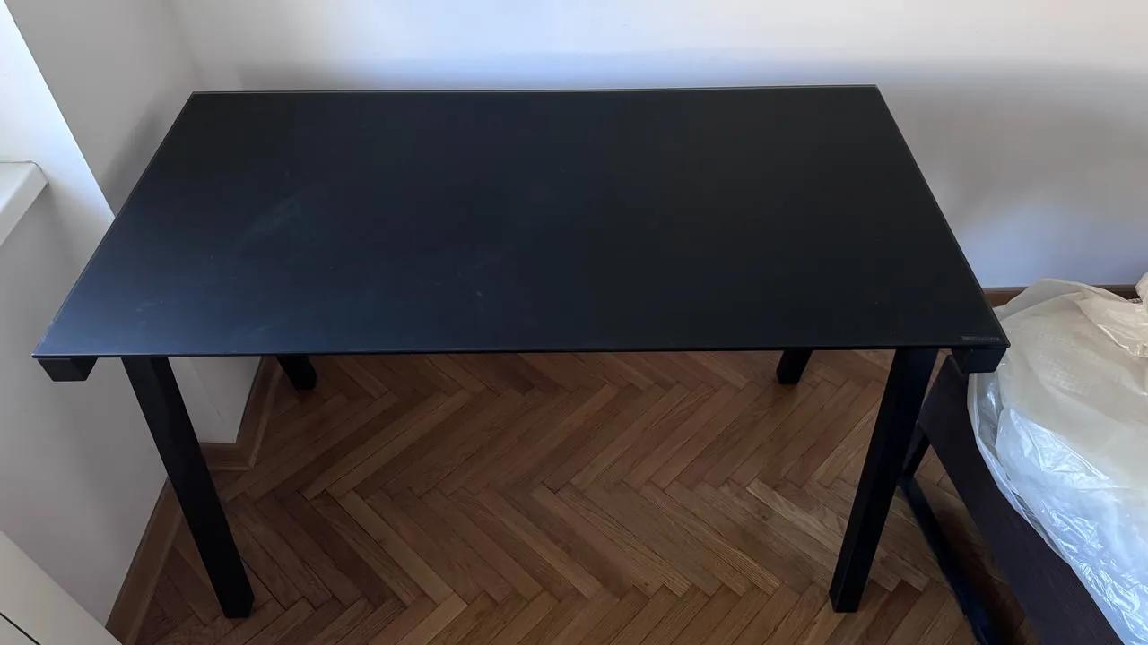 Рабочий стол Emmezeta стекло 125x65 см