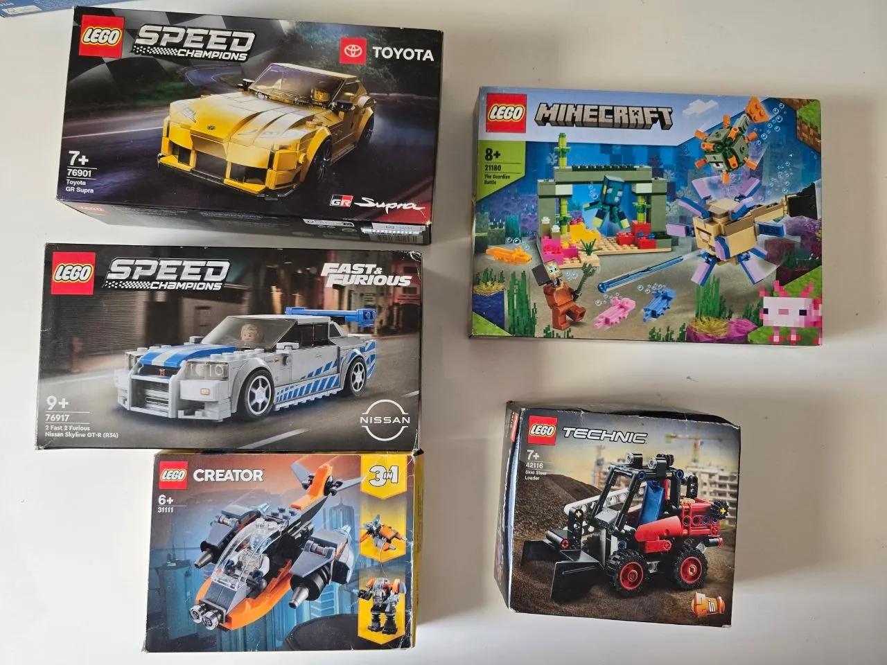 Lego Speed Creator Technic и пазл