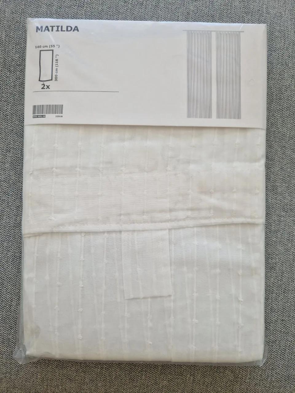 Занавески IKEA Matilda 140×300 см