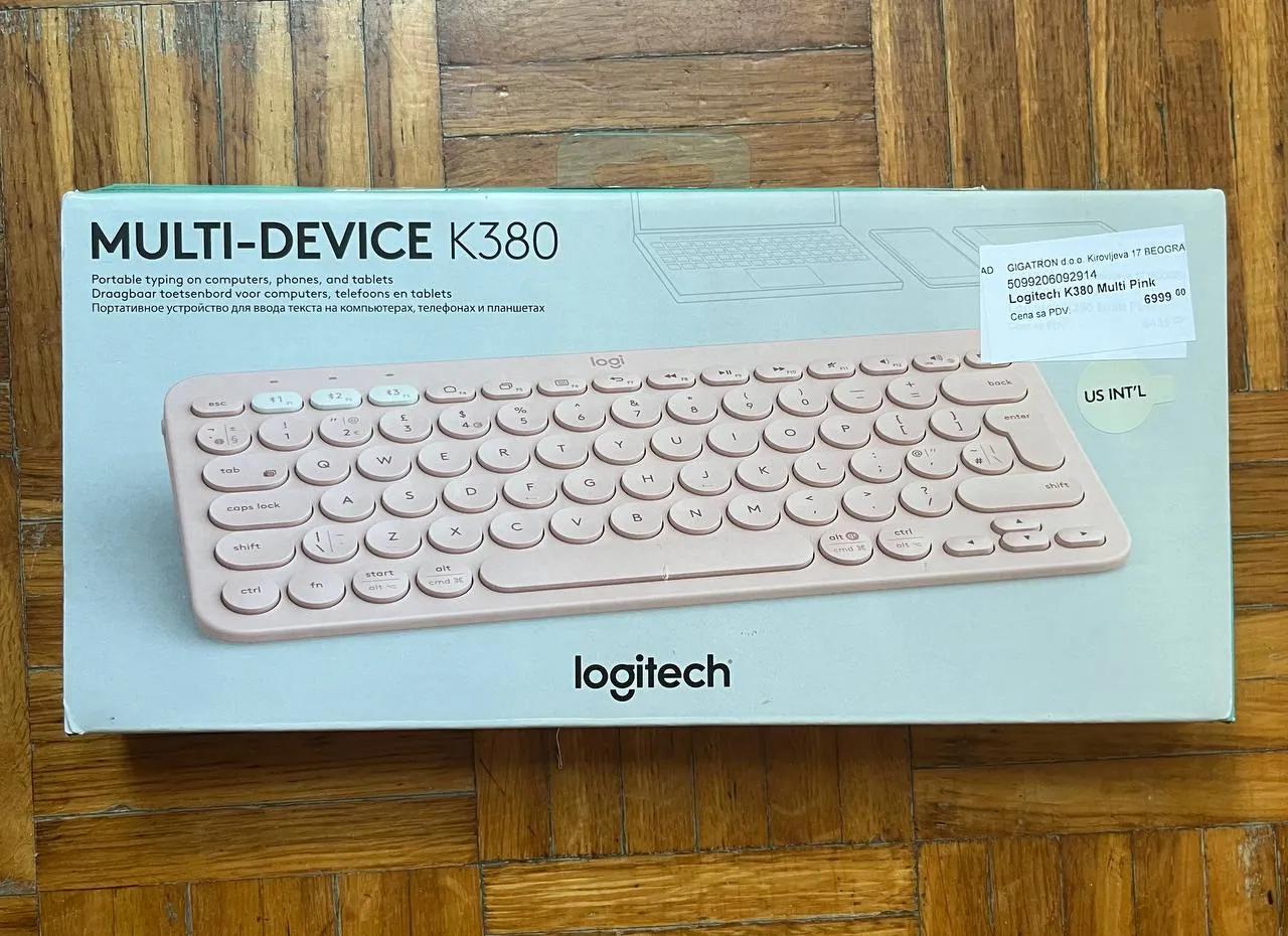 Клавиатура Logitech K380 Bluetooth в идеальном состоянии