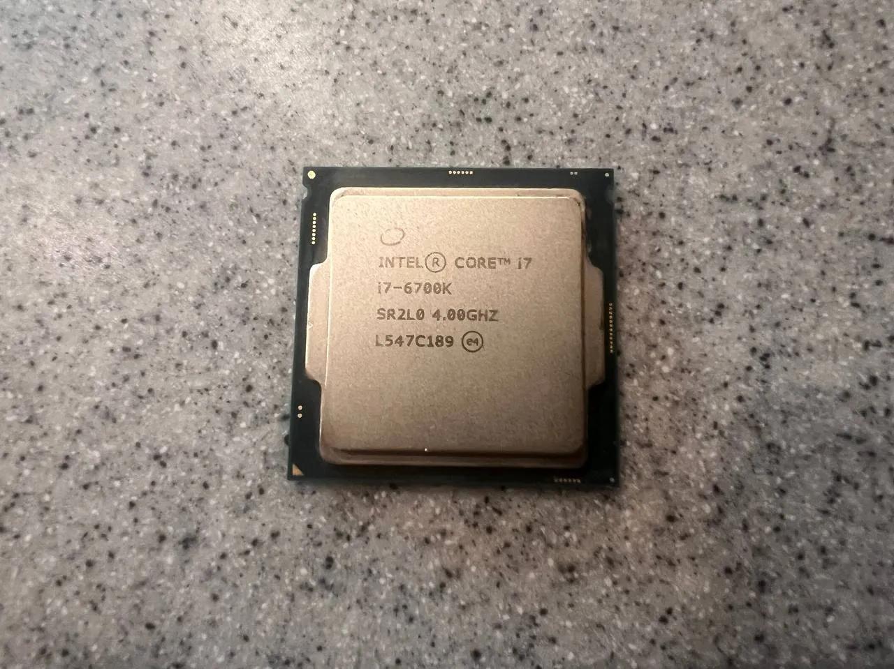 Intel Core i7-6700K 4 ядра LGA 1151