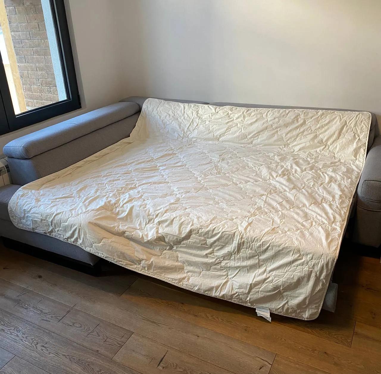Шерстяное одеяло IKEA 200х200 см б/у