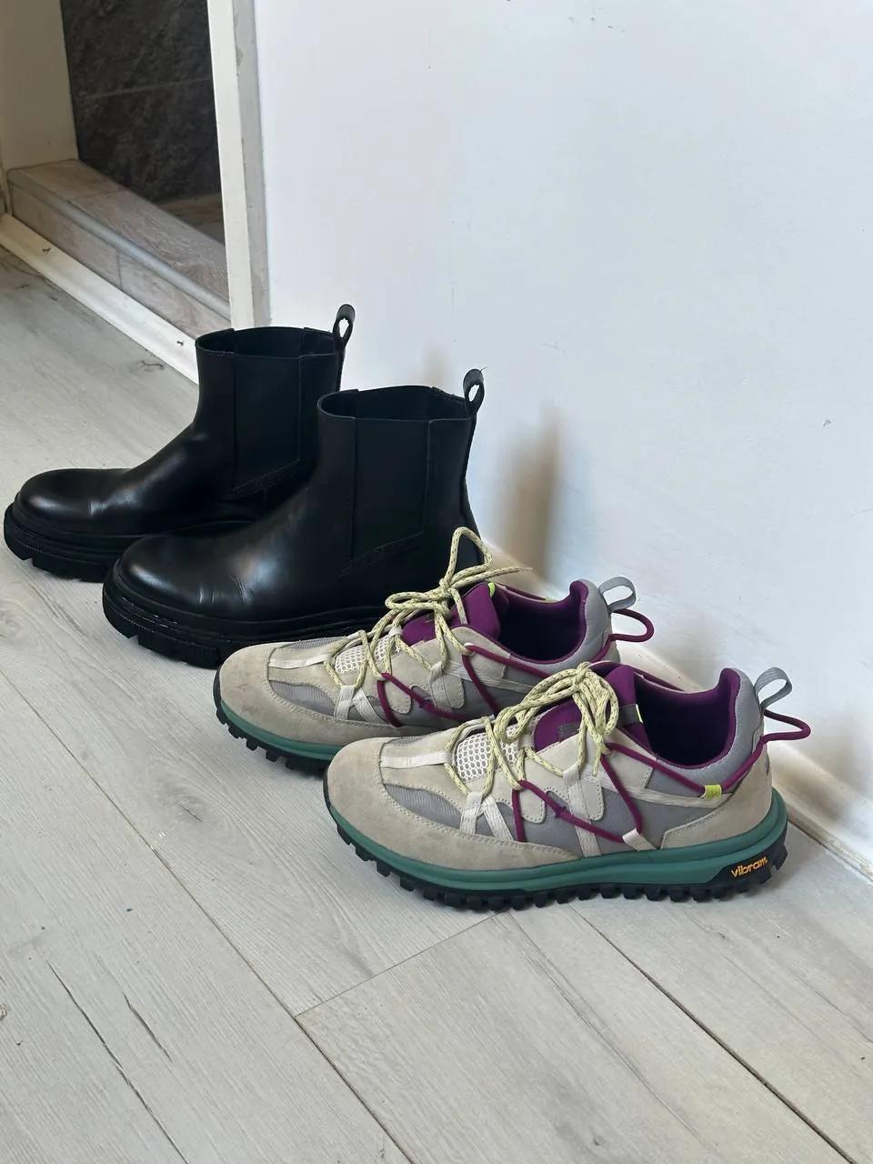 Ботинки и куртка Zara мужские