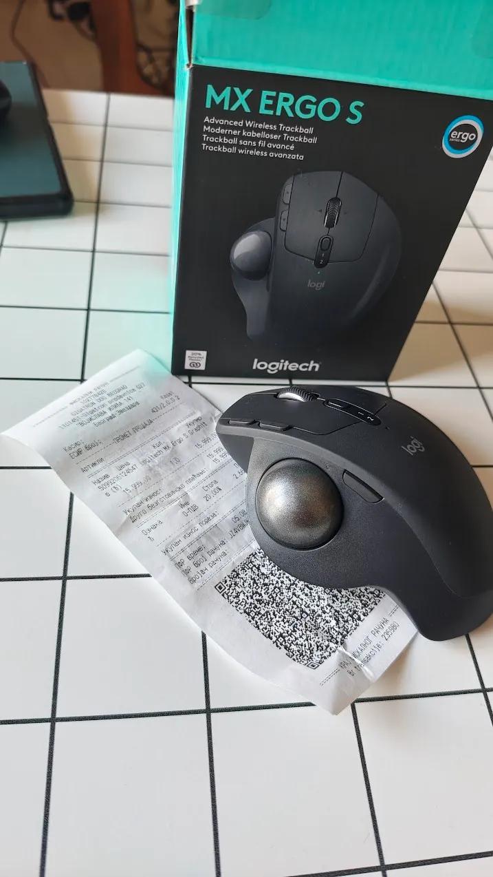 Мышь Logitech MX Ergo S трекбол новая
