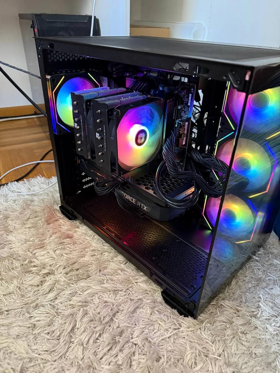 Игровой ПК Ryzen 7 9800X3D RTX 3070 Ti 32GB DDR5