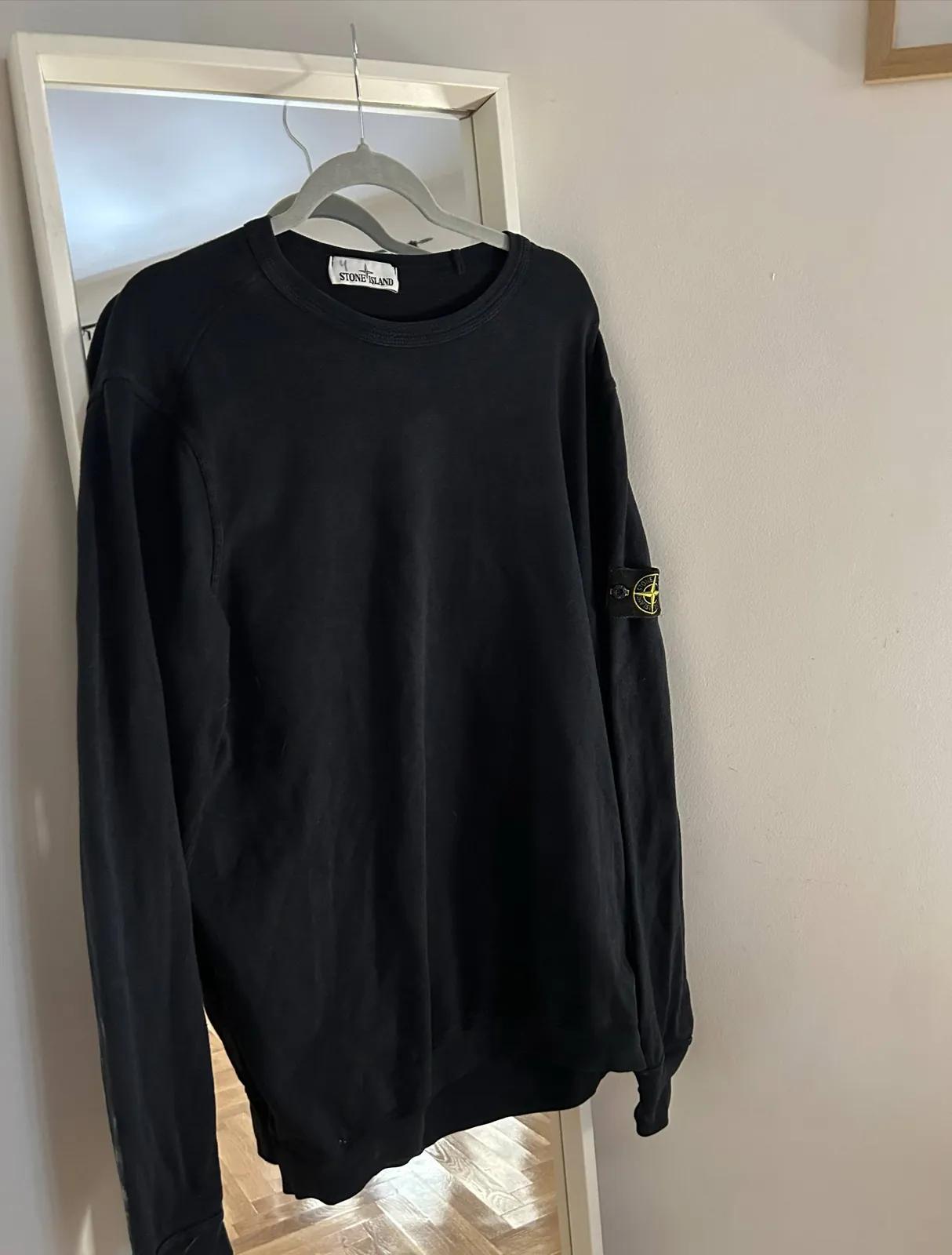 Толстовка Stone Island Old Effect Crew Neck размер XXL
